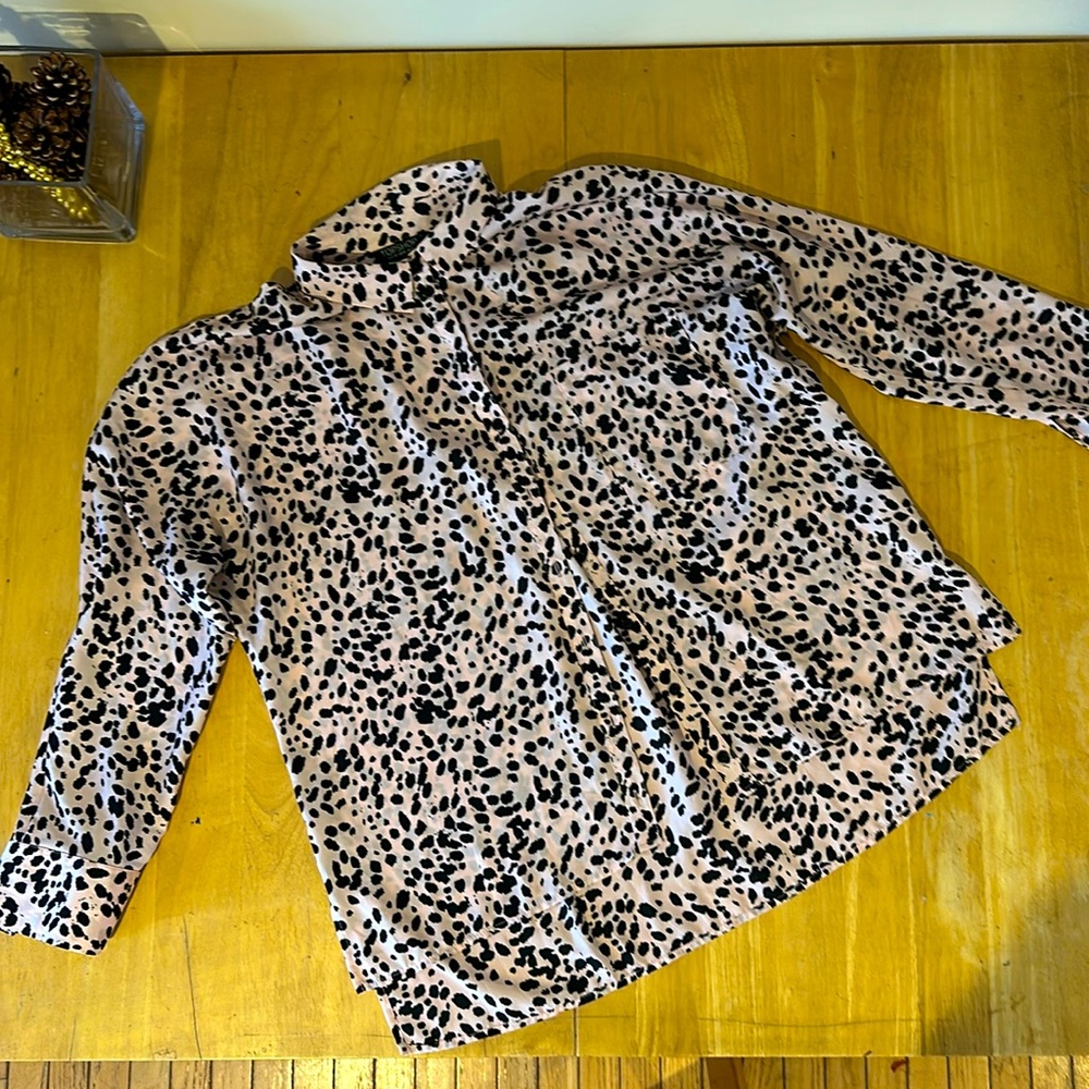 Topshop women’s silky blouse